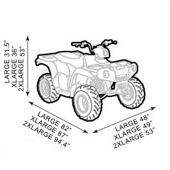 Raider® SX Series ATV Cover - Olive -Outlet Sporting Goods Store 02 7710 6 2 1