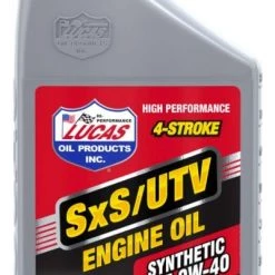 Lucas Oil Synthetic 4-Stroke SXS Engine Oil, 1 qt -Outlet Sporting Goods Store 0w40 1