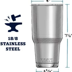 Yeti Rambler Tumbler W/ MagSlider Lid -Outlet Sporting Goods Store 100000000011454 4 2