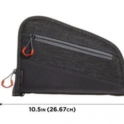 Allen 9" Auto-Fit 2.0 Handgun Case, Gray/Red -Outlet Sporting Goods Store 10730549 1