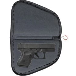 Allen 9" Auto-Fit 2.0 Handgun Case, Gray/Red -Outlet Sporting Goods Store 10730549 3
