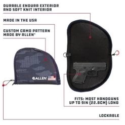 Allen 9" Patriot Handgun Case, Patriotic Camo -Outlet Sporting Goods Store 10730556 4 1