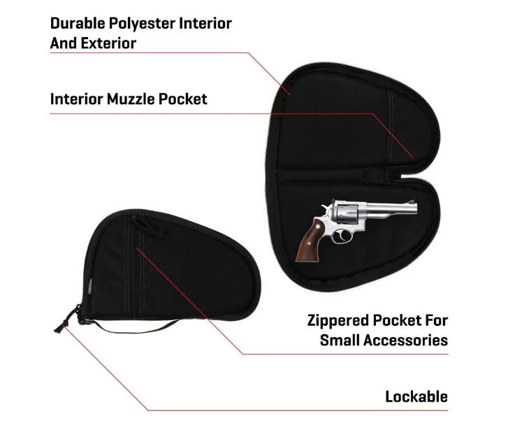 Allen Torrey Black Pistol Case 6 Allen Torrey Black Pistol Case - Image 4