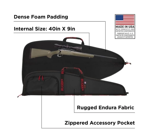 Allen Ruger Scoped Rifle Case - 40" 4 Allen Ruger Scoped Rifle Case - 40" - Image 2