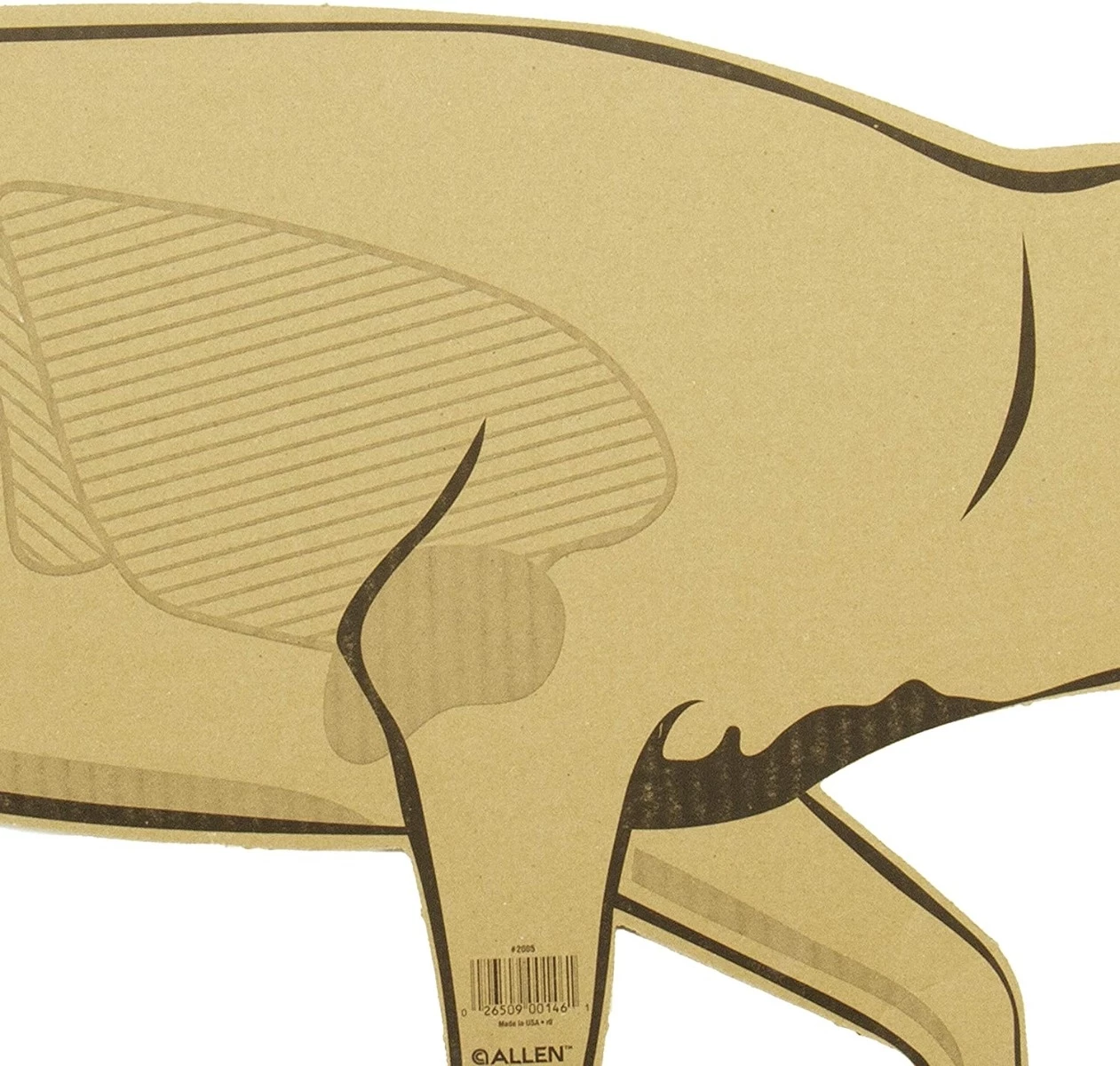 Allen 2005 Cardboard Deer Target 4 Allen 2005 Cardboard Deer Target - Image 2