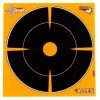 Allen 15255 EZ Aim Splash Self-Adhesive Paper 6" x 6" Bullseye Black/Orange - 12 Pack