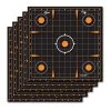 Allen 15314 EZ Aim Splash Self-Adhesive Paper 12" x 12" Sight-In Grid Black/Orange - 5 Pack -Outlet Sporting Goods Store 10733633 1
