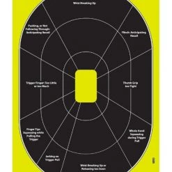 Allen EZ-Aim Non-Adhesive Splash Handgun Trainer Target