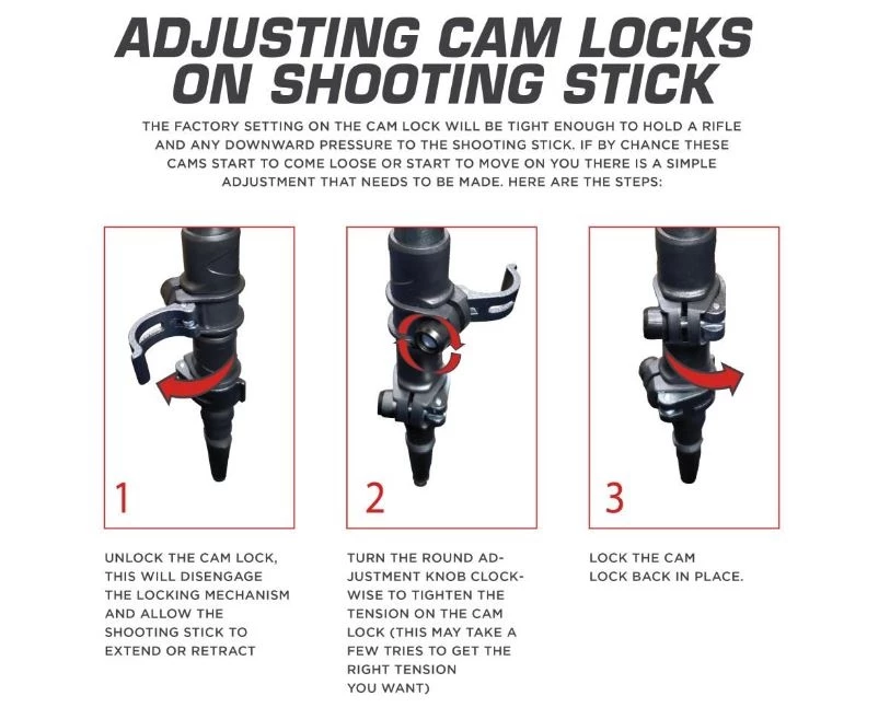 Allen Axial EZ-Stik Shooting Stick 5 Allen Axial EZ-Stik Shooting Stick - Image 3