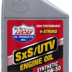 Lucas Oil Synthetic 4-Stroke SXS Engine Oil, 1 qt -Outlet Sporting Goods Store 10w50 1
