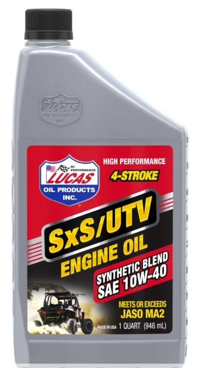 Lucas Oil Synthetic 4-Stroke SXS Engine Oil, 1 qt 3 Lucas Oil Synthetic 4-Stroke SXS Engine Oil, 1 qt