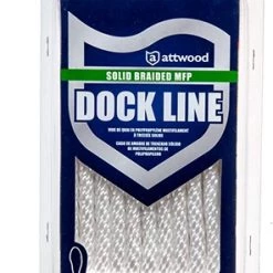 Attwood Solid Double Braided Dock Line, 3/8” x 15 ft 9 Attwood Solid Double Braided Dock Line, 3/8” x 15 ft -Outlet Sporting Goods Store 11737 7 2