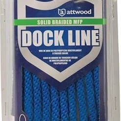 Attwood Solid Double Braided Dock Line, 3/8” x 15 ft 11 Attwood Solid Double Braided Dock Line, 3/8” x 15 ft -Outlet Sporting Goods Store 11750 7 2 1