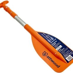 Attwood 11826-1 Emergency 20-inch to 54-inch Telescoping Paddle for Boating - Orange -Outlet Sporting Goods Store 11826 1 3 1 1