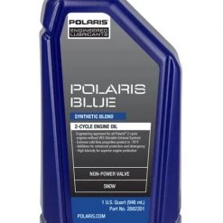 Polaris Blue Synthetic Blend 2-Cycle Oil, Quart