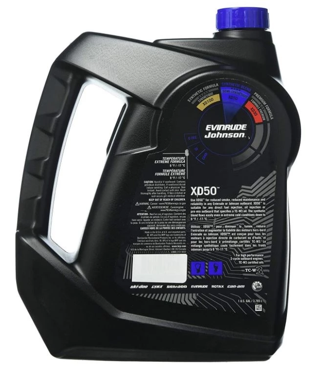 Johnson Evinrude XD 50 2-Cycle Outboard Motor Oil, Gallon 4 Johnson Evinrude XD 50 2-Cycle Outboard Motor Oil, Gallon - Image 2