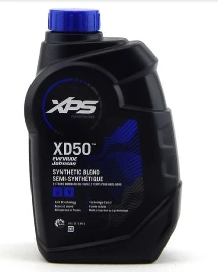 Johnson Evinrude XPS XD50 2-Cycle Oil, Quart 3 Johnson Evinrude XPS XD50 2-Cycle Oil, Quart