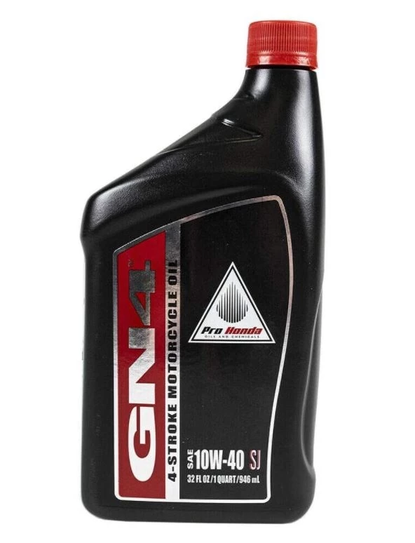 Honda Pro GN4 ATV/UTV/Motorcycle Engine Oil 10W40, Quart 3 Honda Pro GN4 ATV/UTV/Motorcycle Engine Oil 10W40, Quart
