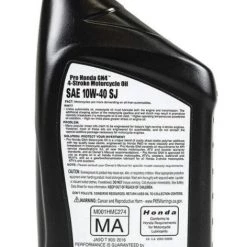 Honda Pro GN4 ATV/UTV/Motorcycle Engine Oil 10W40, Quart -Outlet Sporting Goods Store 12030335 1