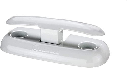 Attwood 12048-4 Low-Profile Aluminum Fold-Down 6-Inch Marine Dock Cleat 4 Attwood 12048-4 Low-Profile Aluminum Fold-Down 6-Inch Marine Dock Cleat - Image 2