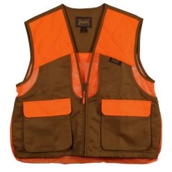 Gamehide Youth Quail Vest, Marsh Brown/Orange