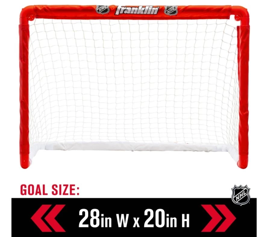 Franklin Sports NHL® Mini Folding 2-Goal Combo Set, Red 4 Franklin Sports NHL® Mini Folding 2-Goal Combo Set, Red - Image 2