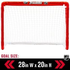 Franklin Sports NHL® Mini Folding 2-Goal Combo Set, Red -Outlet Sporting Goods Store 12456 1