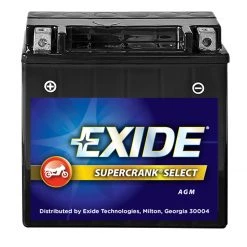 Exide's SuperCrank Select AGM Motorcycle Batteries