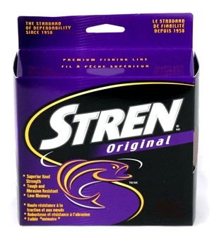 Stren Orig 100 Yd Spool, Clear/Blue Fishing Line 3 Stren Orig 100 Yd Spool, Clear/Blue Fishing Line