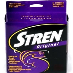 Stren Orig 100 Yd Spool, Clear/Blue Fishing Line