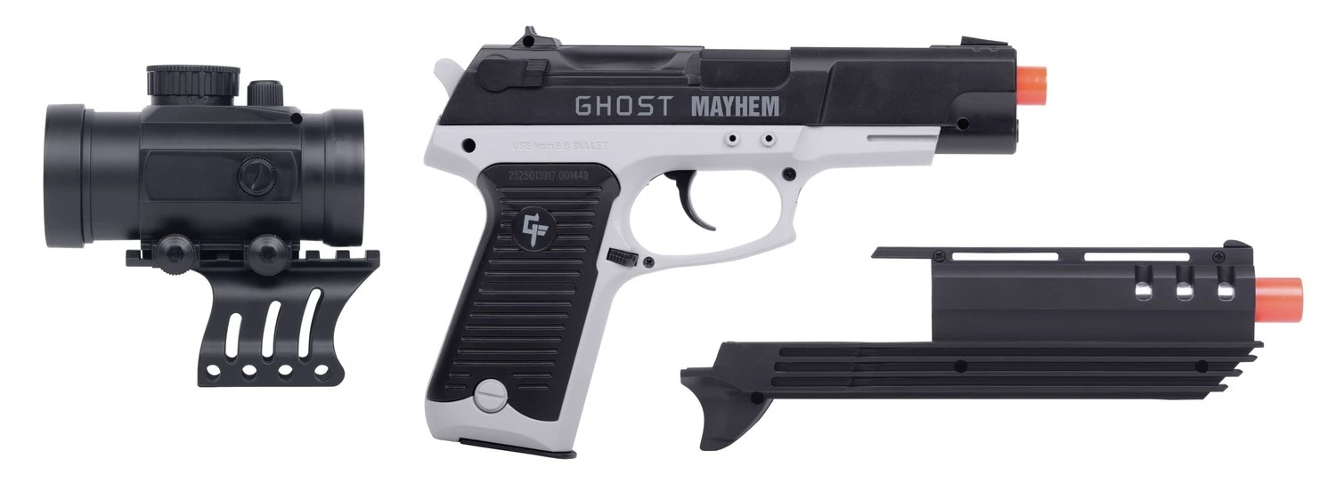 Crosman Ghost Mayhem Spring Powered Tactical Pistol 5 Crosman Ghost Mayhem Spring Powered Tactical Pistol - Image 3