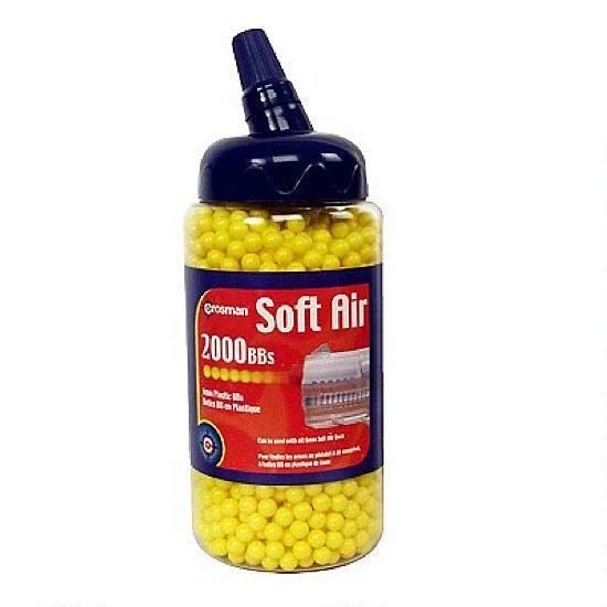 Crosman 6mm AirSoft Green Plastic Pellets - 2000ct. 3 Crosman 6mm AirSoft Green Plastic Pellets - 2000ct.