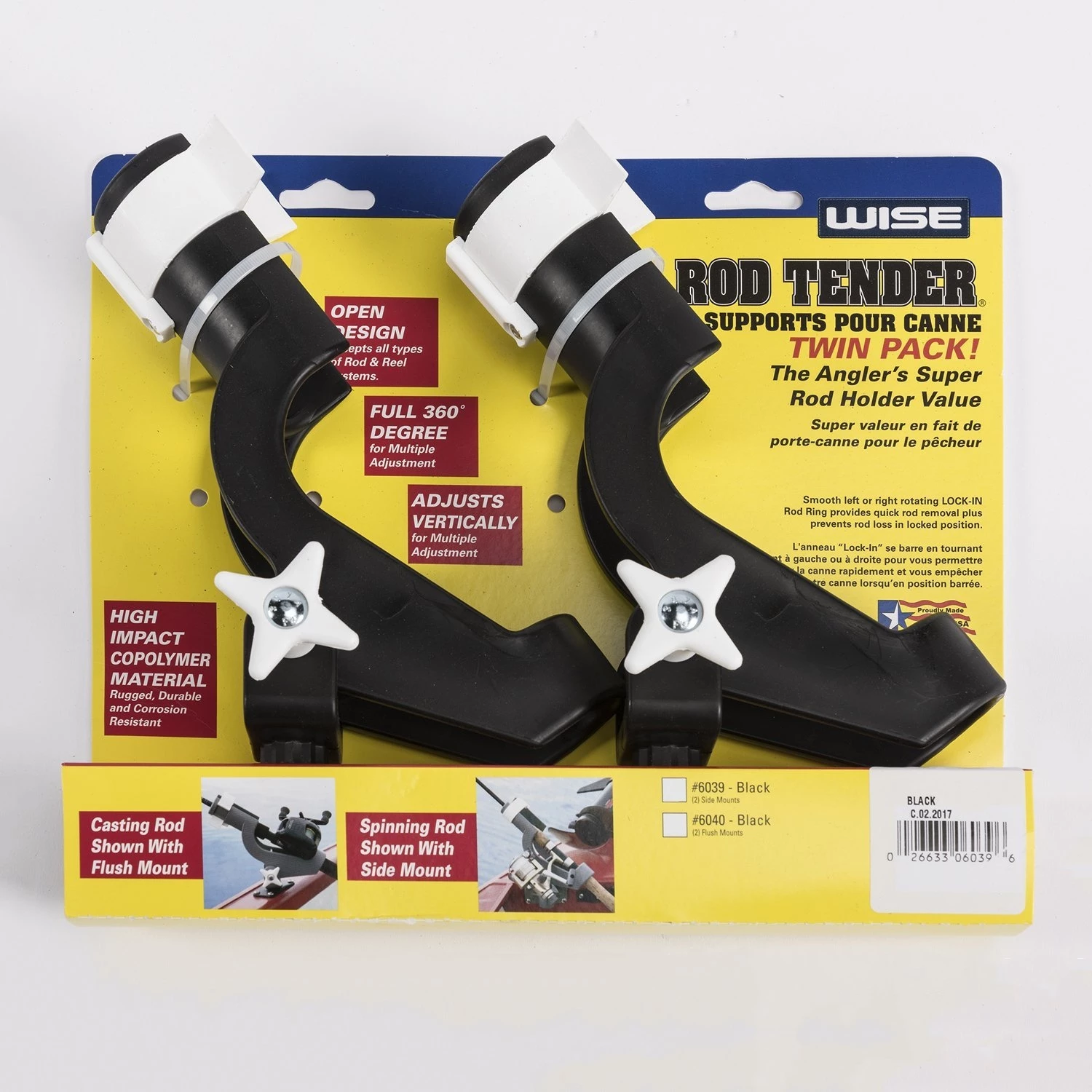 Wise Rod Tender w/ Side Mount - Twin Pack 6 Wise Rod Tender w/ Side Mount - Twin Pack - Image 4