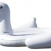 Swimline 105" Inflatable Mega Swan Ride-On Float Raft Island -Outlet Sporting Goods Store 15500335