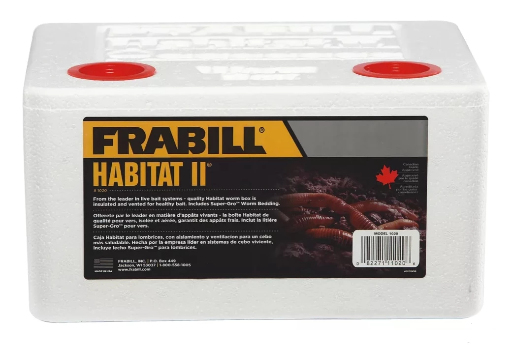 Frabill Habitat II Worm Storage System 3 Frabill Habitat II Worm Storage System