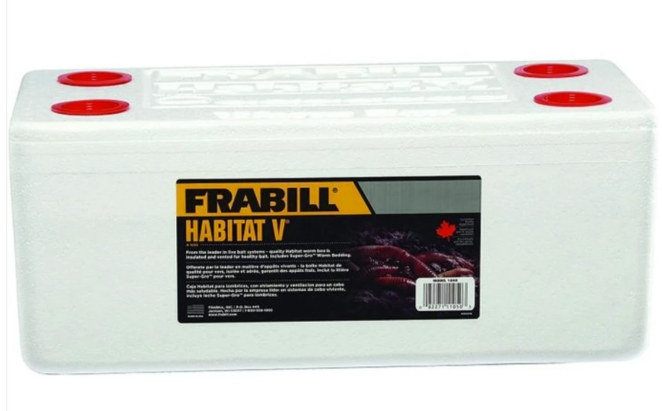 Frabill Habitat V Worm Storage System 3 Frabill Habitat V Worm Storage System
