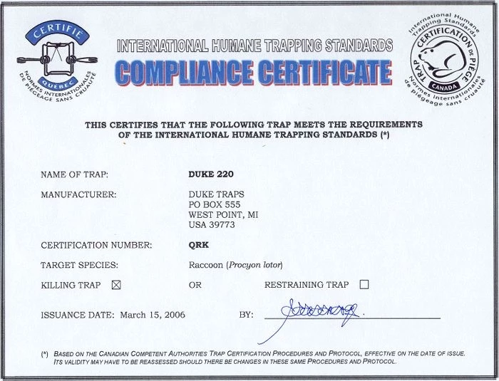 Duke 220BT Body Gripping Trap 4 Duke 220BT Body Gripping Trap - Image 2