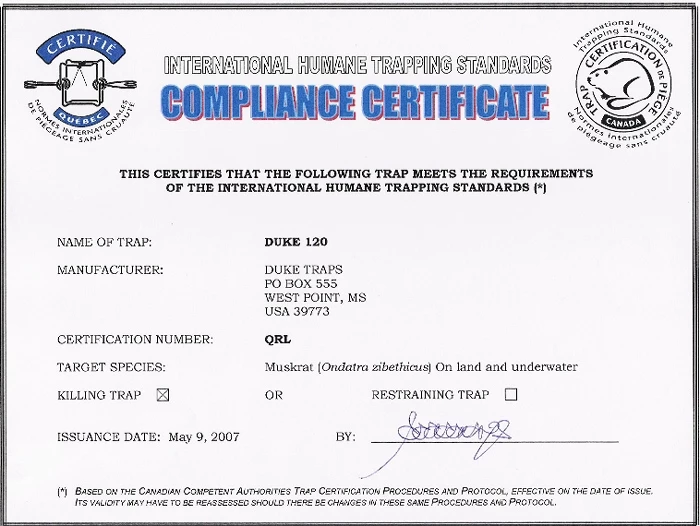 Duke 120BT Body Gripping Trap 4 Duke 120BT Body Gripping Trap - Image 2