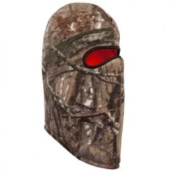 Huntworth Men’s Lined, Reversible, Wet Print Fleece Hunting Balaclava (Hidd’n® / Blaze)