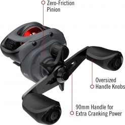 Quantum Invade Baitcast Fishing Reel, Left-Hand Size 100 -Outlet Sporting Goods Store 21 40445 3