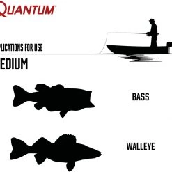 Quantum Invade Baitcast Fishing Reel, Left-Hand Size 100 -Outlet Sporting Goods Store 21 40445 5