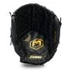 Franklin Sports 14" Field Master Glove, Black/Gold, RHT -Outlet Sporting Goods Store 22630 phase2 detail