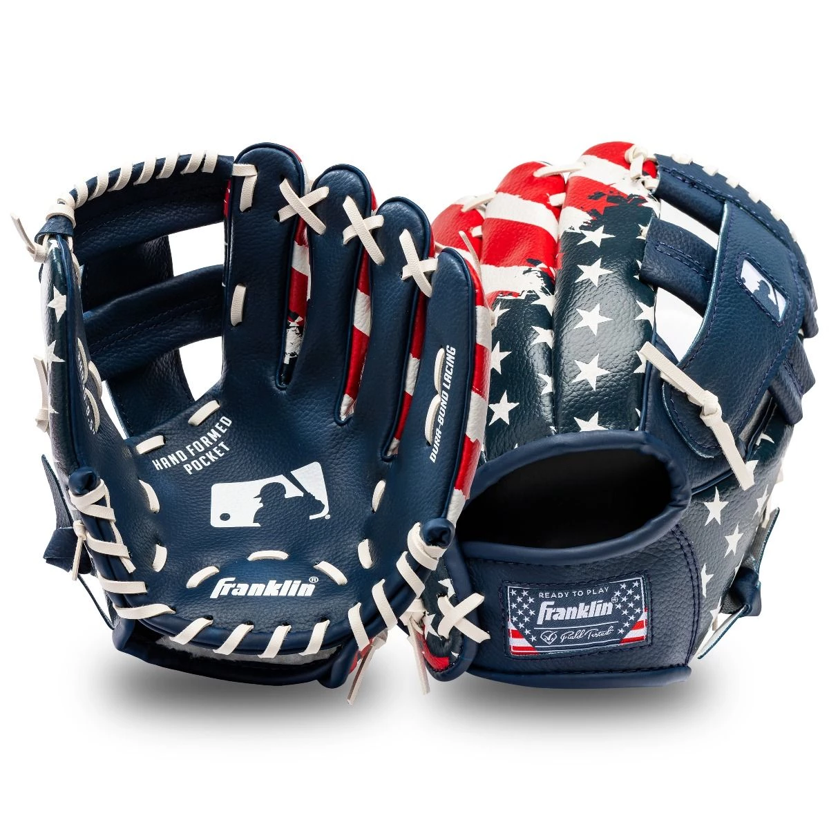 Franklin Sports RTP MLB All American Glove w/Ball, 9.5", RHT 5 Franklin Sports RTP MLB All American Glove w/Ball, 9.5", RHT - Image 3