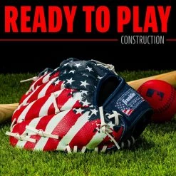 Franklin Sports RTP MLB All American Glove w/Ball, 9.5", RHT 14 Franklin Sports RTP MLB All American Glove w/Ball, 9.5", RHT -Outlet Sporting Goods Store 22900 phase1 detail 1 2