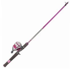 Zebco 33 Lady 6’ - 2 Piece - M Spin Cast Combo - 21-39236