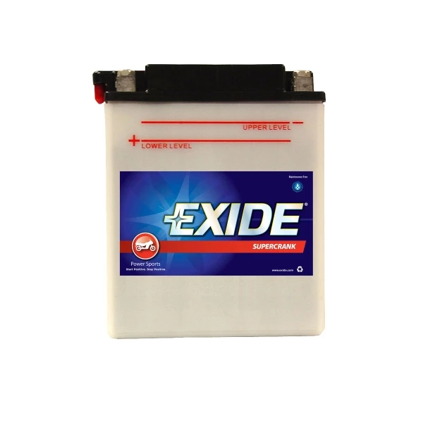 Exide Supercrank 14-A2 Motorcycle Battery - 12 Volt 3 Exide Supercrank 14-A2 Motorcycle Battery - 12 Volt