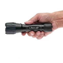 LitezAll Nearly Invincible 1000 Lumen Rechargeable Tactical Flashlight -Outlet Sporting Goods Store 24945 1