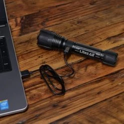 LitezAll Nearly Invincible 1000 Lumen Rechargeable Tactical Flashlight -Outlet Sporting Goods Store 24945 2
