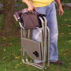 Coleman Aluminum Deck Chair with Table -Outlet Sporting Goods Store 2681362 2