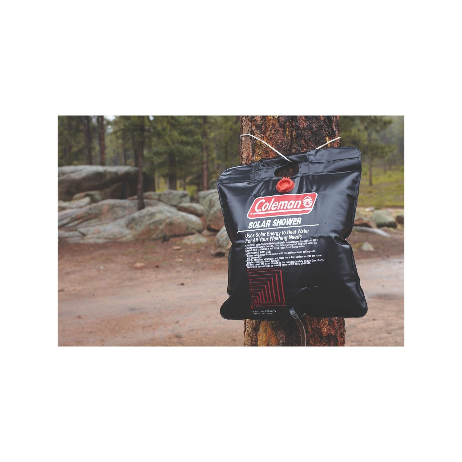 Coleman 5-Gallon Solar Shower 3 Coleman 5-Gallon Solar Shower